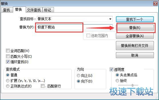 替換文本教程