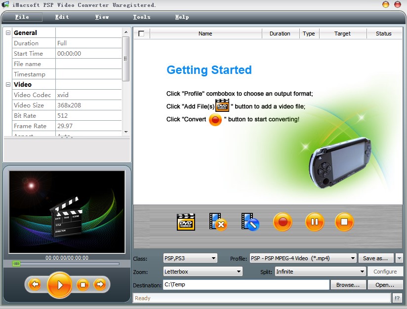 iMacsoft PSP Video ConverterܽBb̌W(xu)