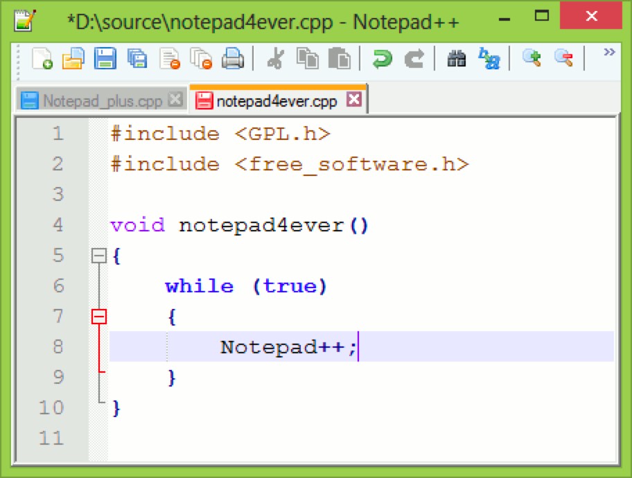 Notepad ++İ湦ɫÿIB