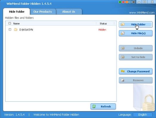 WinMend Folder HiddenʹÎ