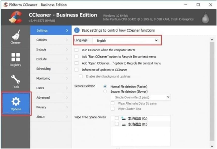 CCleanerܽBʹýh