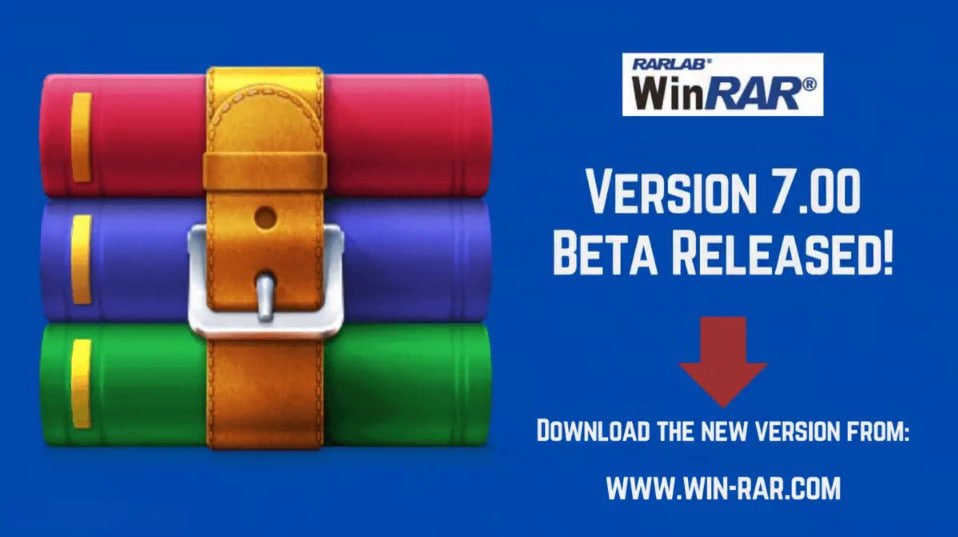 DWinRAR 7.0.0 Betal(f) ش汾¹